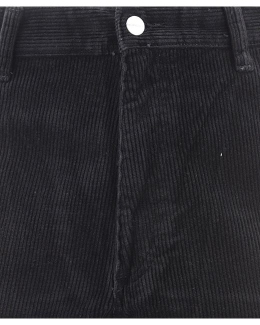 Carhartt Gray Logo Casual Pants for men