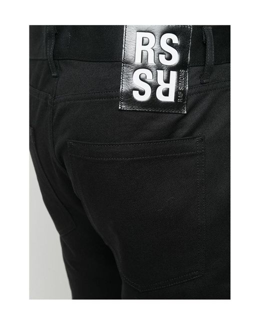 Raf Simons Black Straight Jeans for men