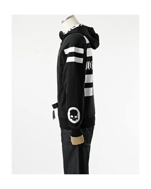 Hydrogen Black Logo Casual Jacket for men