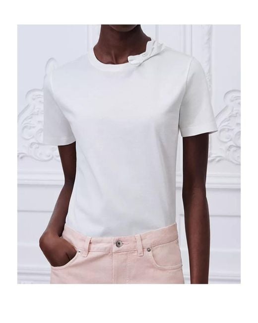 Dior White Short-Sleeved T-Shirt