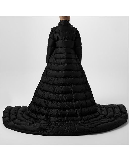 Moncler Black Logo Down Jacket