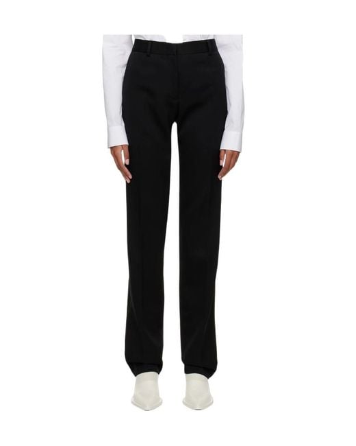 Jil Sander Black Trousers