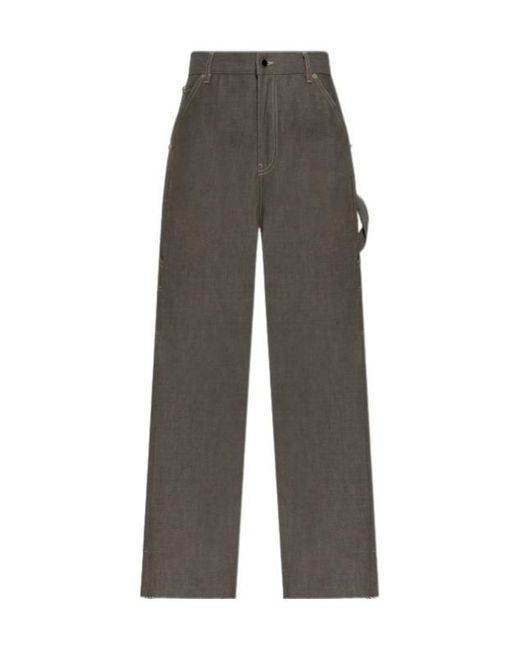 DARKPARK Gray Lisa Wide-Leg Jeans