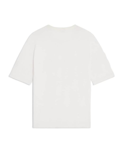 Céline White Double Layered T-Shirt for men