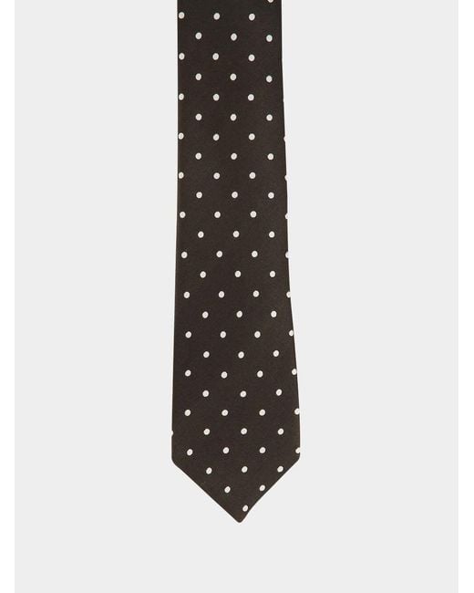Tom Ford Multicolor Polka Dot Printed Tie for men