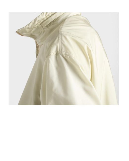 Prada Natural Re-Nylon Hooded Windbreaker Jacket for men