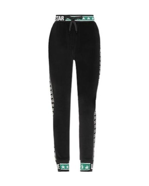Dolce & Gabbana Black Solid-Colored Velvet Trousers