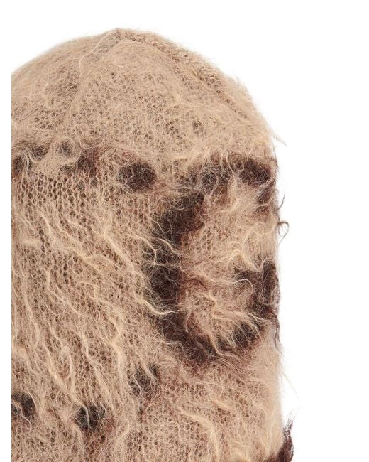 Gucci Brown Gg Knitted Beanie for men