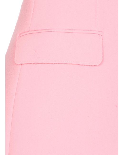 MSGM Pink Single-Breasted Jacket