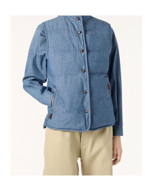 Loro Piana Blue Kris Vest