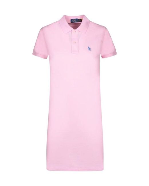 Polo Ralph Lauren Pink Polo Shirt Dress