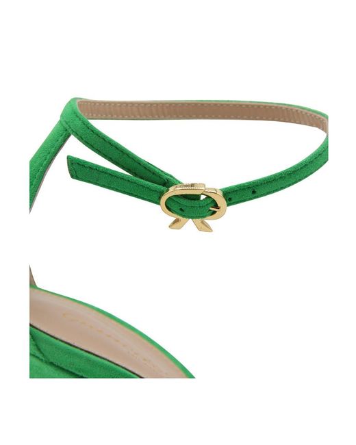 Gianvito Rossi Green Holly Slingback Pumps
