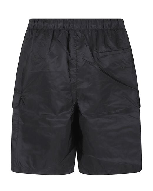 Prada Blue Re-Nylon Swim Trunks for men