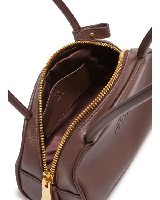 Miu Miu Brown Bowling Mini Hand-Held Bag