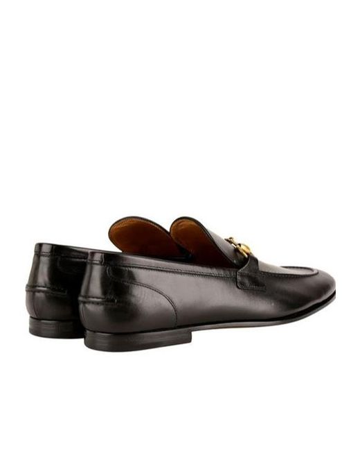 Gucci Black Horsebit Loafers for men