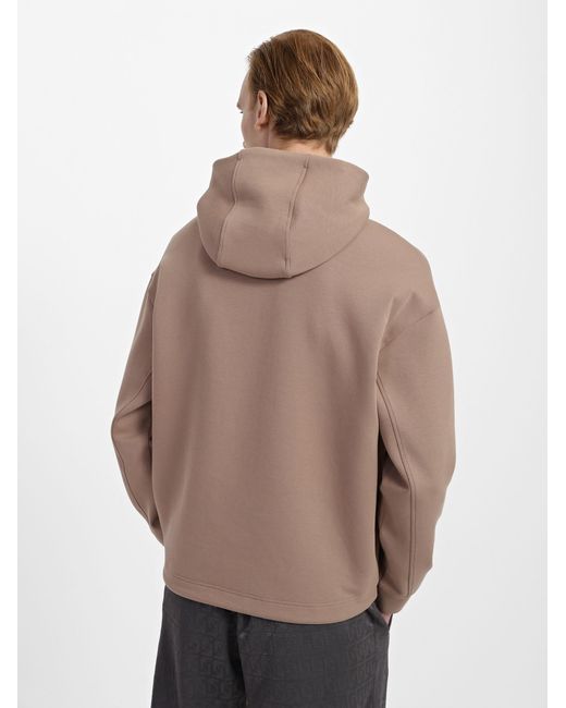 Emporio Armani Natural Logo Hooded Sweater for men