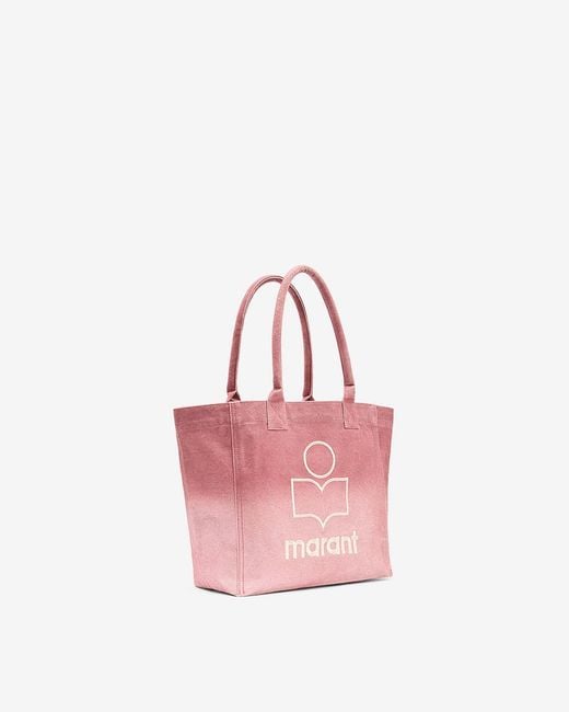 Isabel Marant Pink Yenky Logo Tote Bag