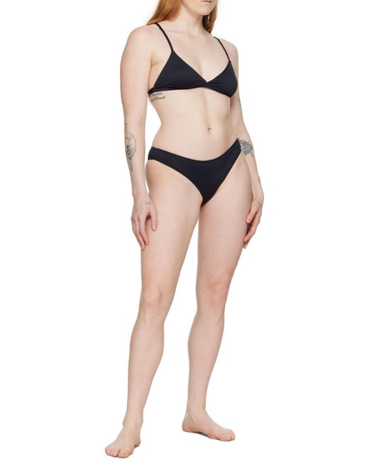 Baserange Blue Triangle Bikini Bottoms