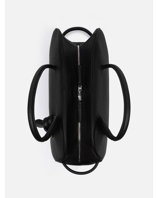 Jacquemus Black The Turismo Knotted Top-Handles Tote Bag for men