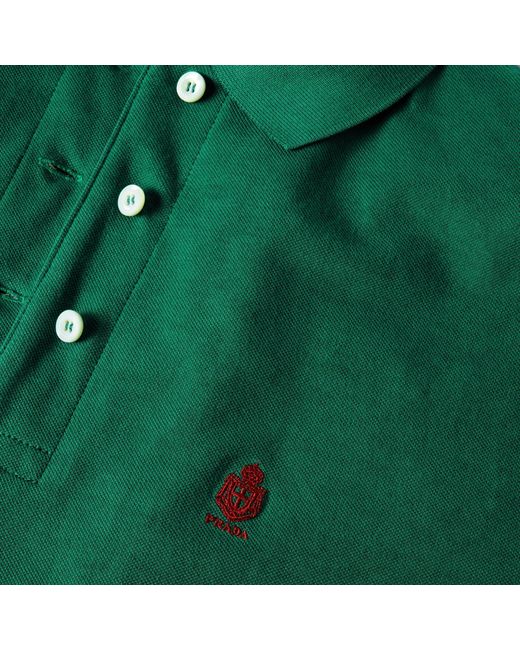Prada Green Relaxed Overshirt