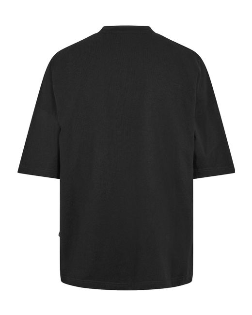 Palm Angels Black Crew-Neck Short-Sleeve T-Shirt for men
