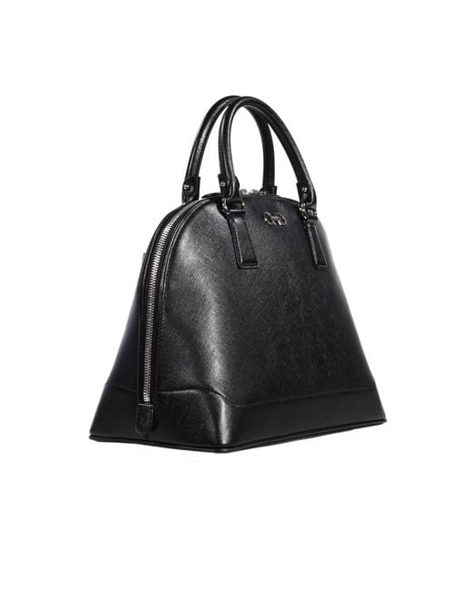 Ferragamo Black Logo Handbag
