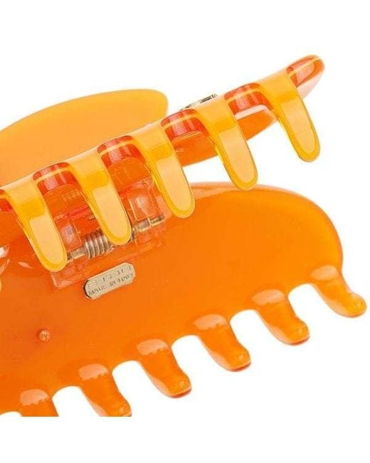 Etro Orange Logo Hair Accessories