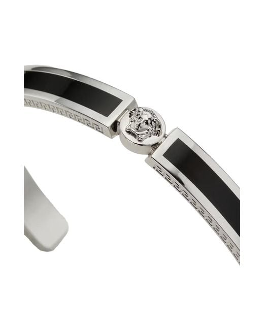 Versace White Icon Cuff Bracelet for men