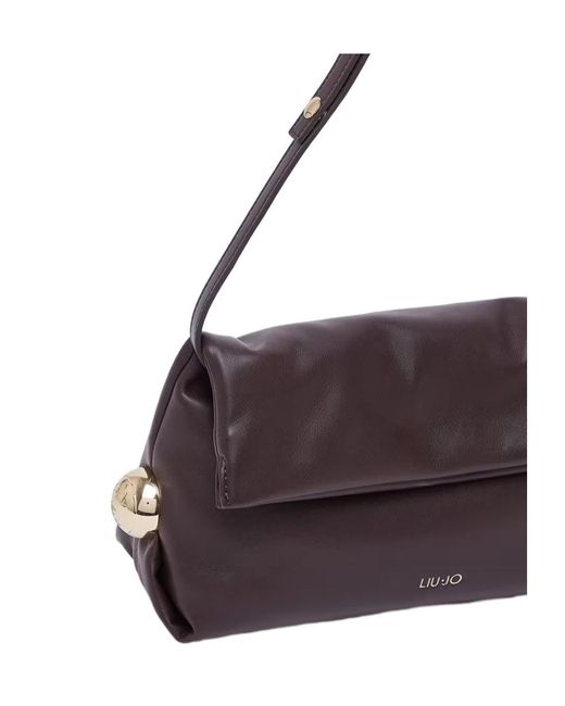 Liu Jo Purple Medium Riccy Shoulder Bag