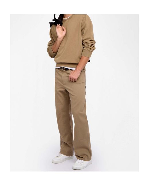 Zadig & Voltaire Natural Aime Crew-Neck Sweatshirt for men