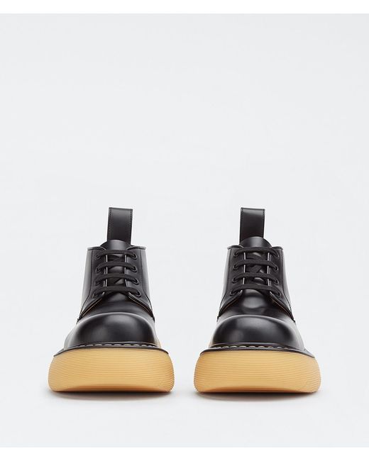Bottega Veneta Blue Bounce Ankle Boots