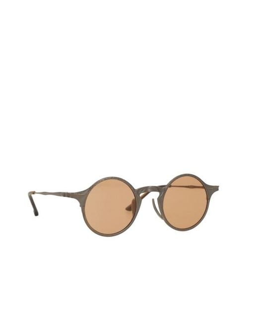 Uma Wang Multicolor Round Frame Sunglasses