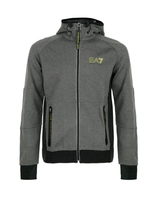 Armani Collezioni Gray Armani Armani Ea719 New Windproof Sports Hoodie Jacket 6Zpm65 for men