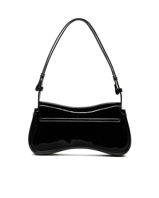 DIESEL Black Play Clutch Shoulder Bag