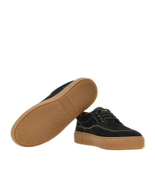 Hogan Black Crosswind Sneakers for men
