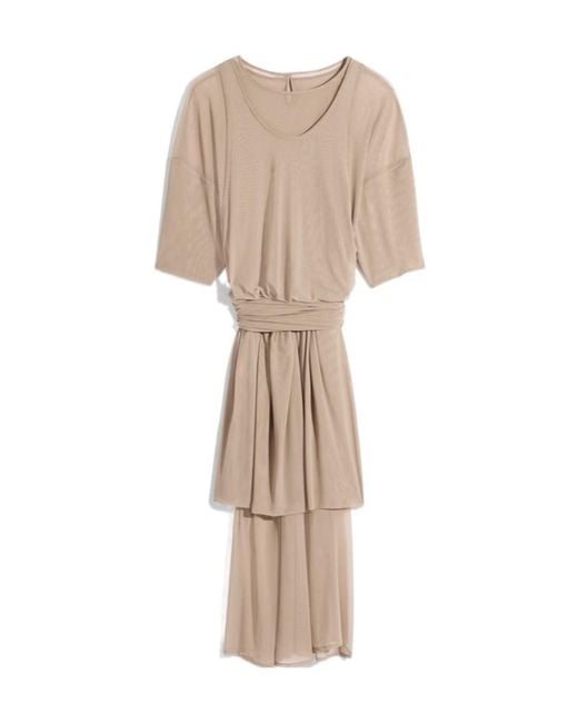 Lemaire Natural Double Layer Dress