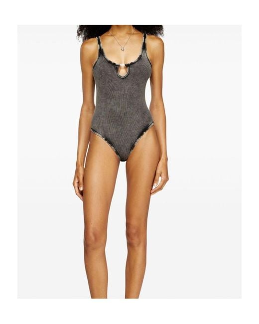 DIESEL Gray Maura-Dnm Bodysuit