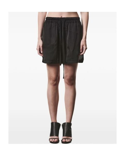 Thom Krom Blue Drawstring Shorts