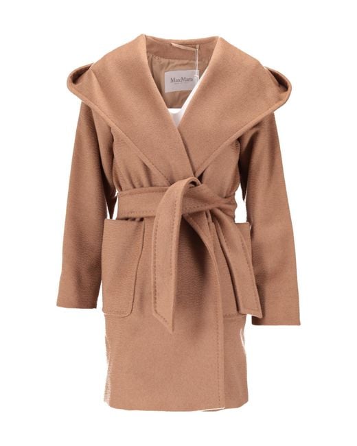 Max Mara Brown Long-Sleeved Coat