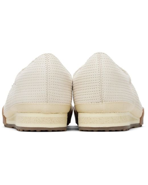 Lacoste White Aura Leather Sneakers for men