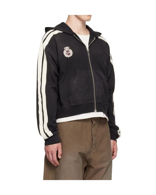 424 Black Academy Hoodie for men