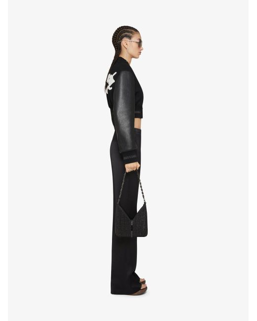Givenchy Black High-Waisted Flared Pants