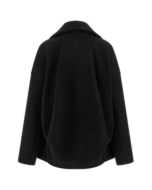 Rick Owens Black 'Draculimo' Coat