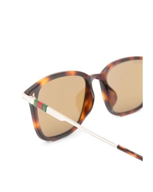 Gucci Natural Geometric Sunglasses