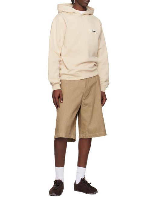 Jacquemus Natural De-Nimes Pastro Shorts for men