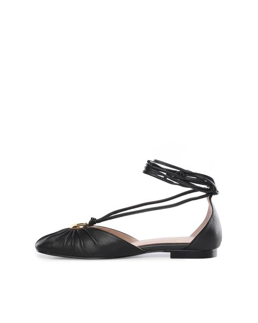 Coccinelle Multicolor Pleated Flat Shoes