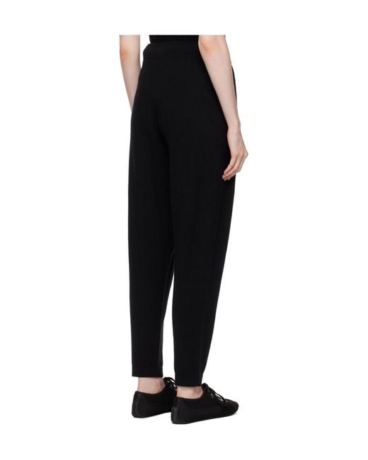 Lisa Yang Black Jo Knitted Pants