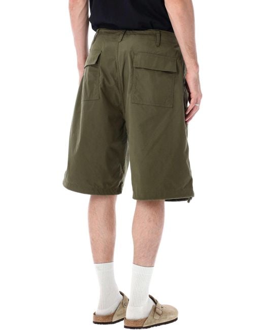 Stussy Green Belt Loop Shorts for men