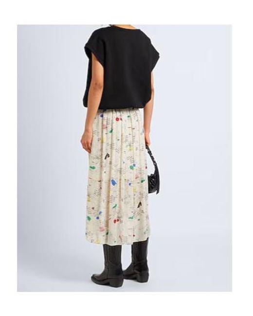 Isabel Marant White Midi Skirts