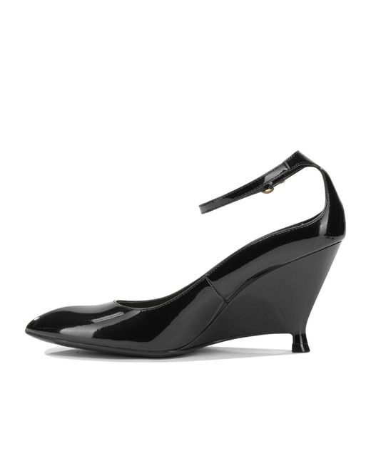 Pinko Black Round-Toe High Heels